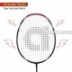 APACS Finapi 77 II Badminton Racquet (Unstrung, Black/Red)