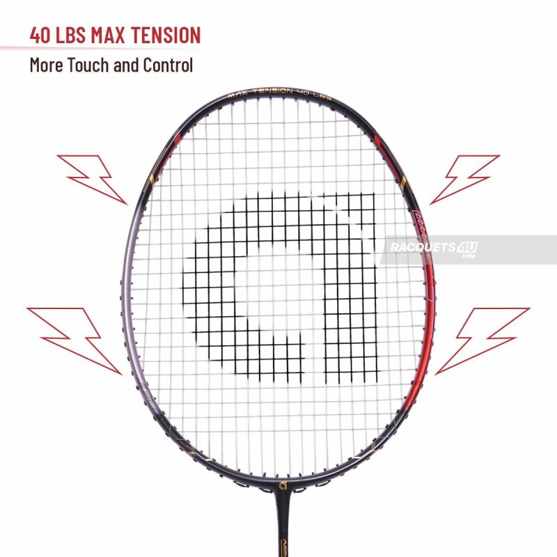 APACS Finapi 232 Next Gen Badminton Racquet (Unstrung, Black)