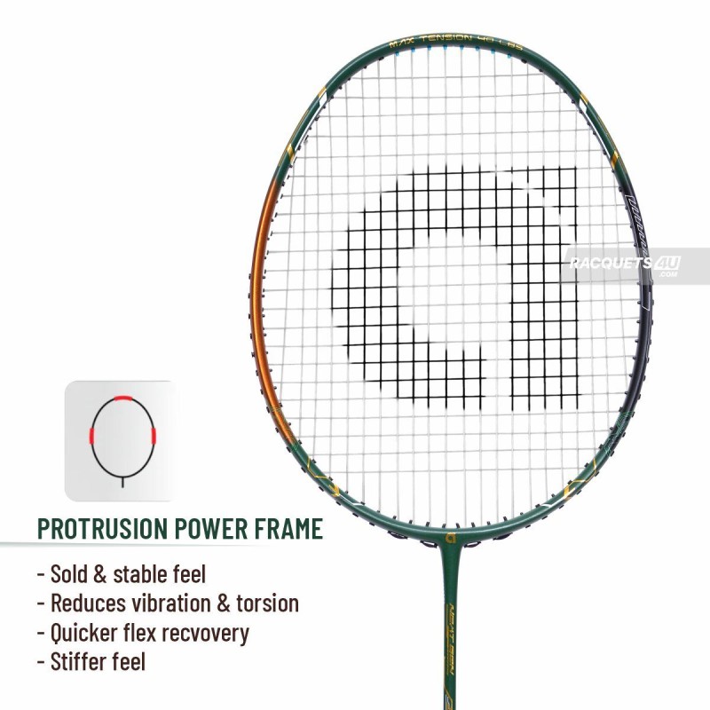 APACS Finapi 232 Next Gen Badminton Racquet (Unstrung, Green)