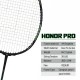 APACS Honor Pro Badminton Racquet (Unstrung, Grey/Green)