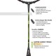APACS Honor Pro Badminton Racquet (Unstrung, Grey/Green)