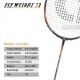 APACS Fly Weight 73 Badminton Racquet (Unstrung, Black)