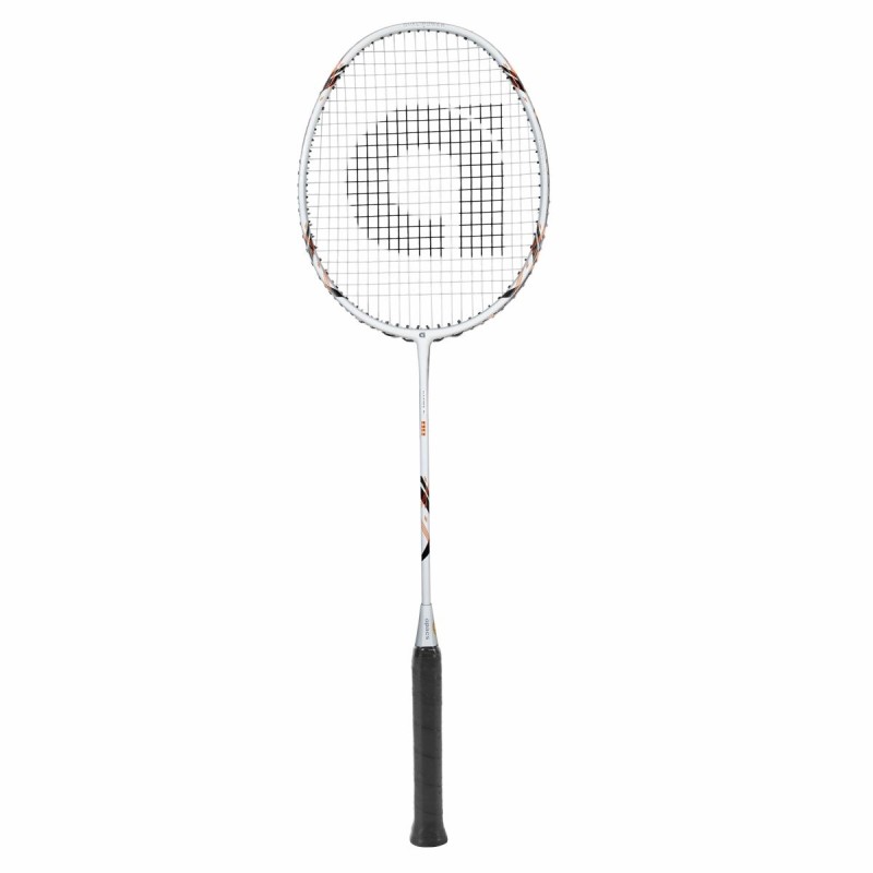 APACS Force 80 Badminton Racquet (Unstrung, White)