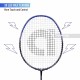 APACS Vanguard 11 Next Gen Badminton Racquet (Unstrung, Black/Royal Silver)