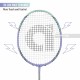 APACS Counter Attack Badminton Racquet (Unstrung, Mint/Purple)
