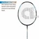 APACS Counter Attack Badminton Racquet (Unstrung, Black)
