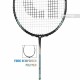 APACS Counter Attack Badminton Racquet (Unstrung, Black)