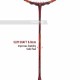APACS iHawk X70 Badminton Racquet (Unstrung, Maroon)
