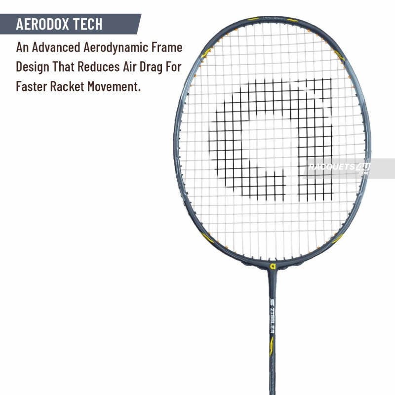 Apacs Z-Ziggler Next Gen Badminton Racquet (Unstrung, Black)