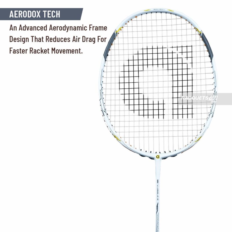 Apacs Z-Ziggler Next Gen Badminton Racquet (Unstrung, White)