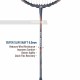 APACS Fly Weight 73 Badminton Racquet (Unstrung, Navy)