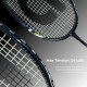 APACS Rally 313 Badminton Racquet (Strung, Navy/Grey)