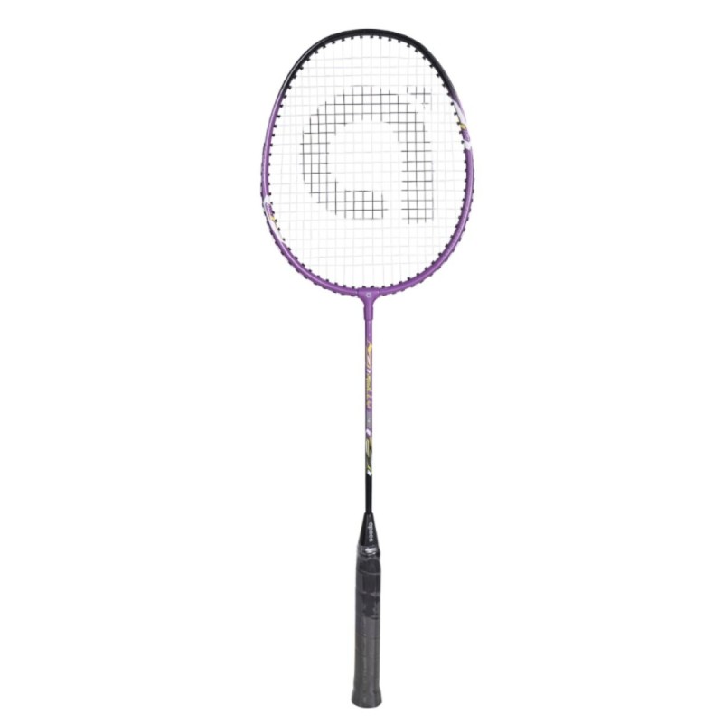 APACS Rally 313 Badminton Racquet (Strung, Purple/Black)
