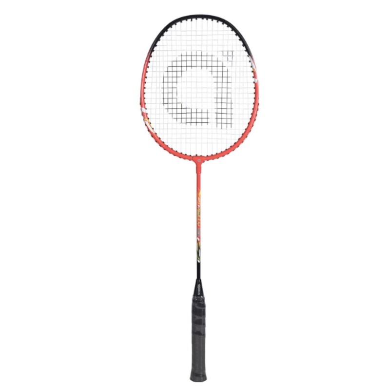 APACS Rally 313 Badminton Racquet (Strung, Red/Black)