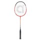 APACS Rally 313 Badminton Racquet (Strung, Red/Black)