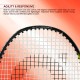 APACS Tyro 55 Badminton Racquet (Strung, Red/Black)