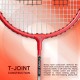 APACS Tyro 55 Badminton Racquet (Strung, Red/Black)
