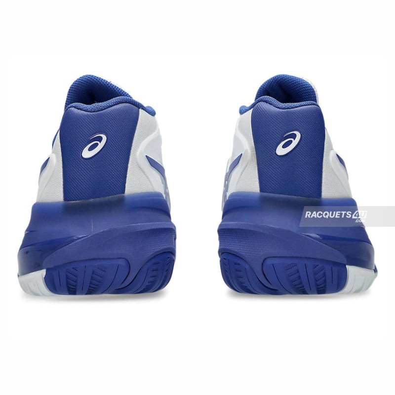 ASICS Gel-Resolution X Tennis Shoes (White/Dark Cobalt)