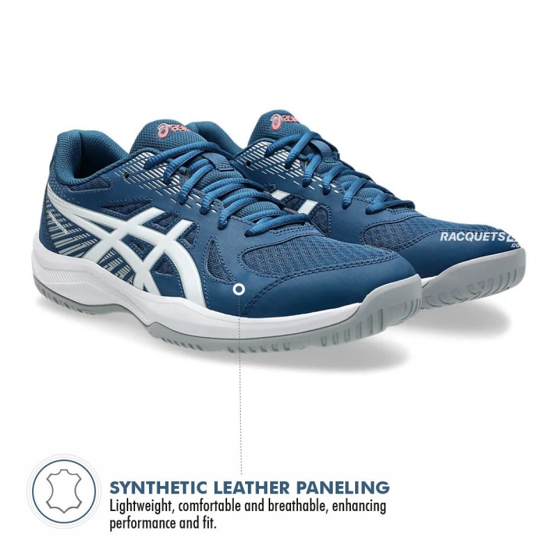ASICS Upcourt 6 Indoor Shoes (Mako Blue/White)