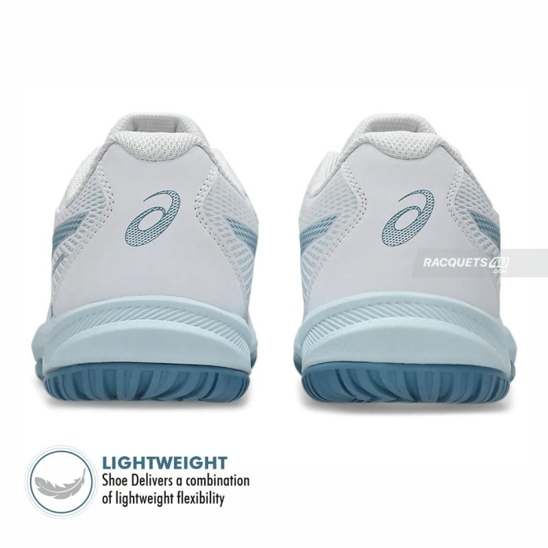 ASICS Upcourt 6 Indoor Shoes (White/Saba Blue)