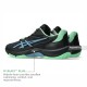 ASICS Court Control FF 4 Indoor Shoes (Black/Saba Blue)