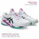 ASICS Court FF 3 Novak Tennis Shoes (White/Digital Sakura)