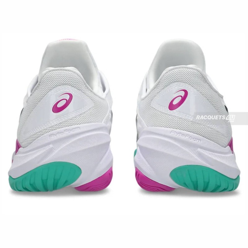 ASICS Court FF 3 Novak Tennis Shoes (White/Digital Sakura)