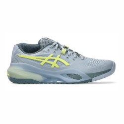 ASICS Gel-Resolution X Tennis Shoes (Grey Blue/Pistachio)