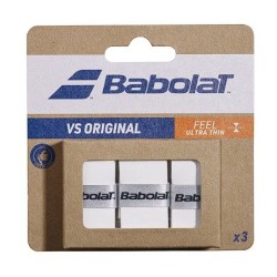BABOLAT Vs Original Overgrip (3 Grip Pack White)