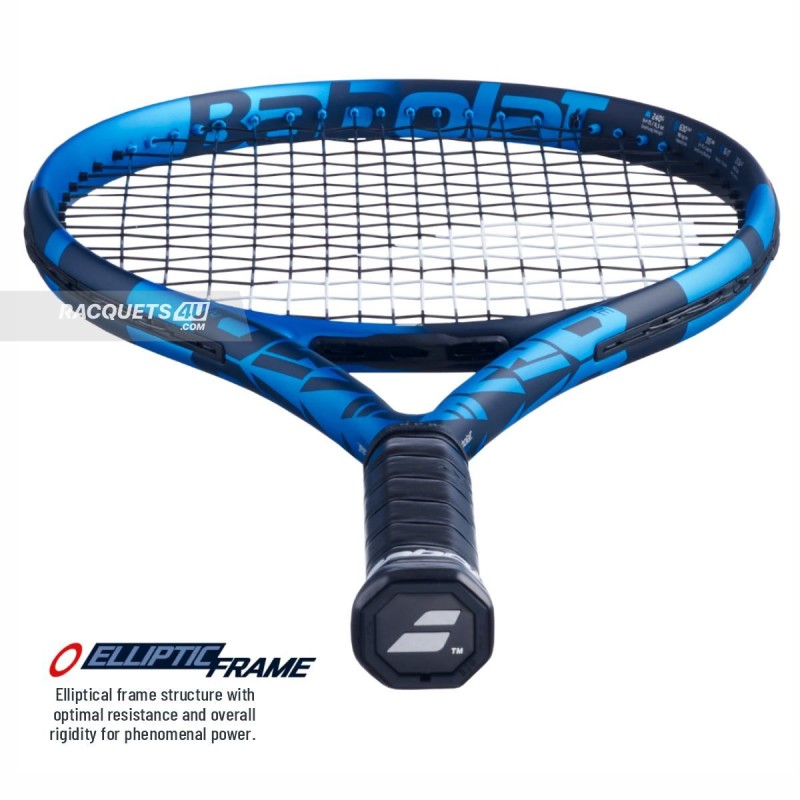 BABOLAT Pure Drive Junior 25 Tennis Racquet (Blue, Strung)