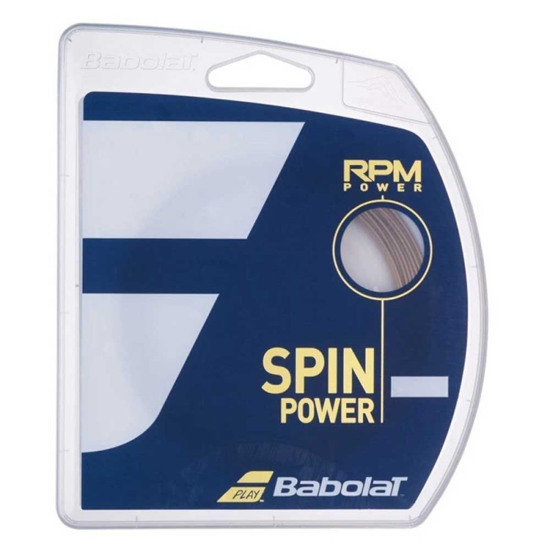 BABOLAT RPM Power Tennis String (Cut From Reel, 16 / 1.30mm)