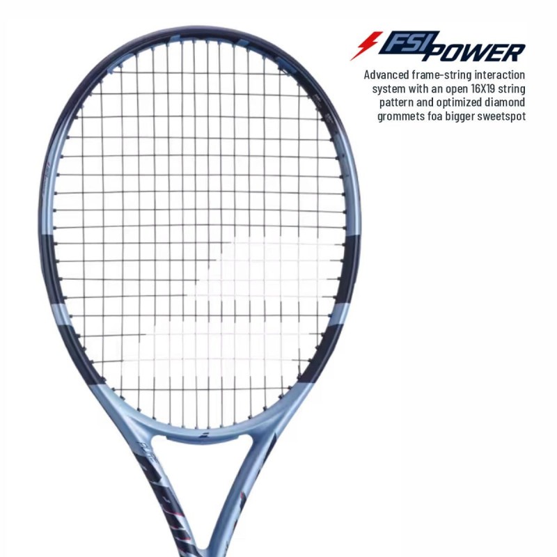 BABOLAT Pure Drive Junior 25 Gen 11 Tennis Racquet (Blue, Strung)