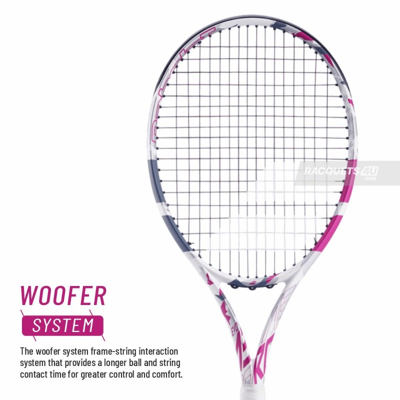 BABOLAT Evo Aero Tennis Racquet (Pink, Unstrung)