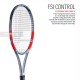 BABOLAT Pure Strike Team 4th Gen Tennis Racquet (Grey/Flue Red, Unstrung)