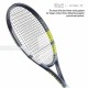 BABOLAT Evo Aero Lite Gen 2 Tennis Racquet (Grey/Fl/Yellow, Unstrung)