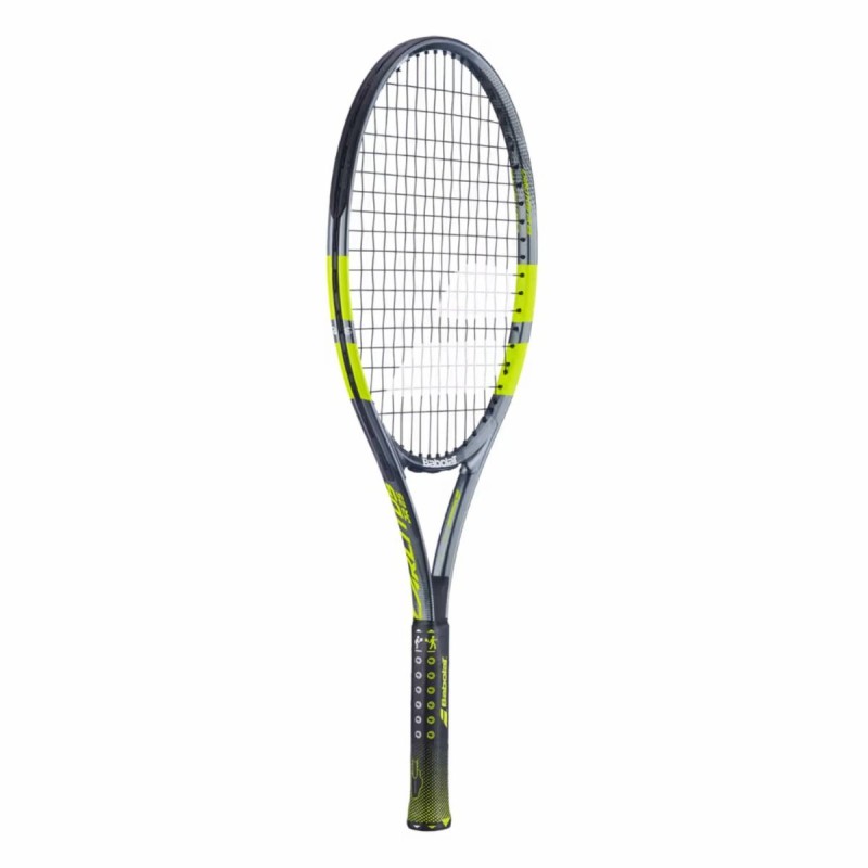 BABOLAT Carlitos Junior 25 Tennis Racquet (Yellow/Blue, Strung)