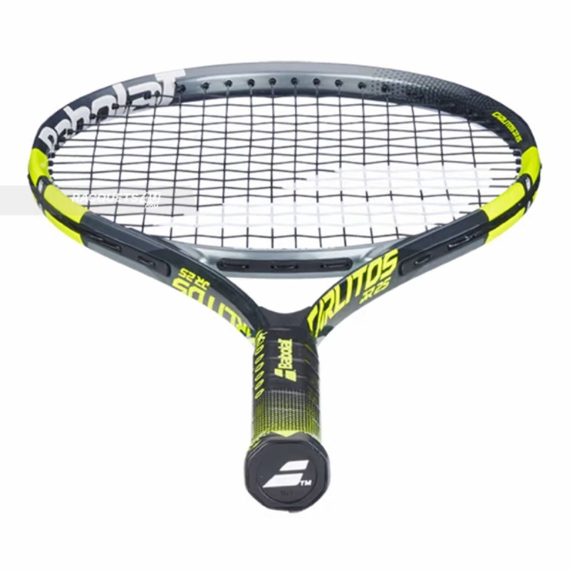BABOLAT Carlitos Junior 25 Tennis Racquet (Yellow/Blue, Strung)