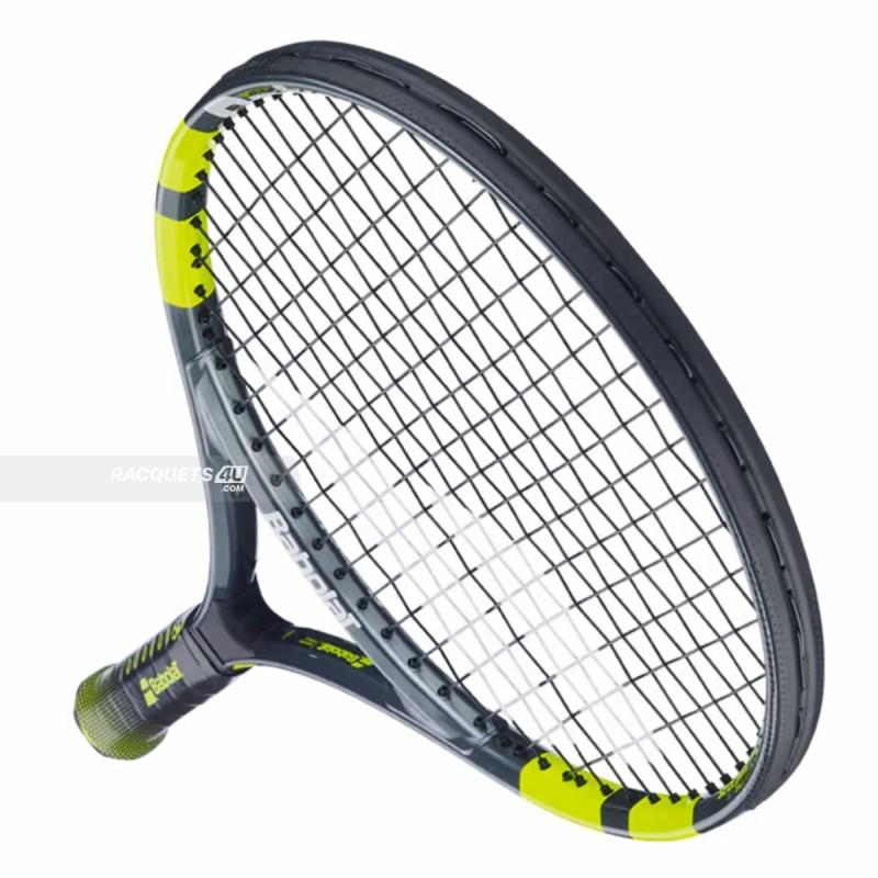 BABOLAT Carlitos Junior 25 Tennis Racquet (Yellow/Blue, Strung)