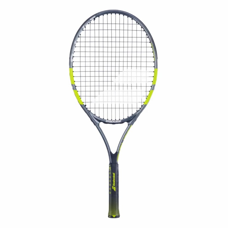 BABOLAT Carlitos Junior 25 Tennis Racquet (Yellow/Blue, Strung)