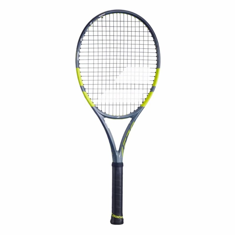 BABOLAT Pure Aero 98 Gen 9 Tennis Racquet (Grey/Flue/Yellow, Unstrung)