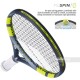 BABOLAT Pure Aero Lite Gen 9 Tennis Racquet (Grey/Flue/Yellow, Unstrung)