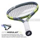 BABOLAT Pure Aero Super Lite Gen 9 Tennis Racquet (Grey/Flue/Yellow, Unstrung)