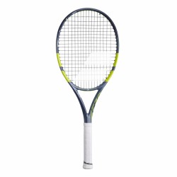 BABOLAT Pure Aero Super Lite Gen 9 Tennis Racquet (Grey/Flue/Yellow, Unstrung)
