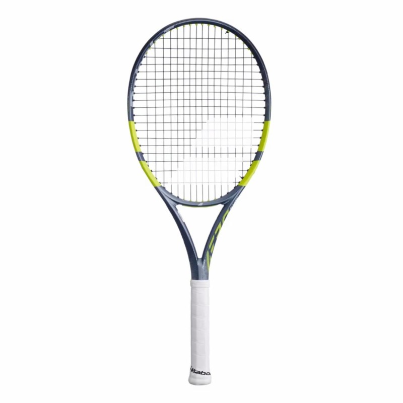 BABOLAT Pure Aero Super Lite Gen 9 Tennis Racquet (Grey/Flue/Yellow, Unstrung)
