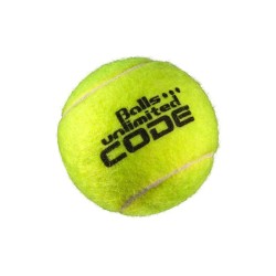 BALLS UNLIMITED Code Black Tennis Ball Dozen (12 Balls)