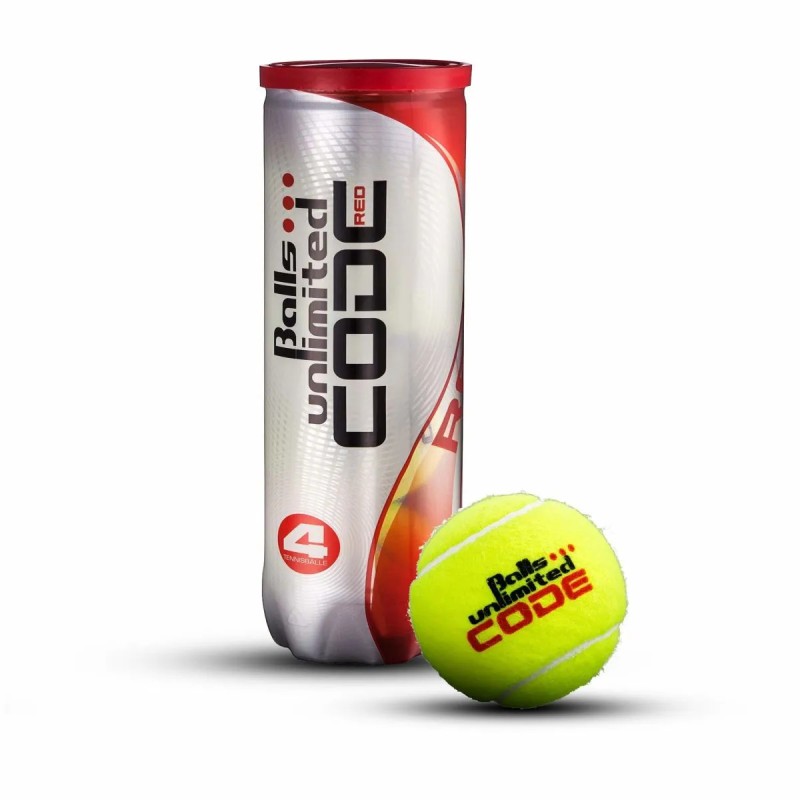 BALLS UNLIMITED Code Red Tennis Ball Dozen (12 Balls)