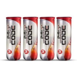 BALLS UNLIMITED Code Red Tennis Ball Dozen (12 Balls)