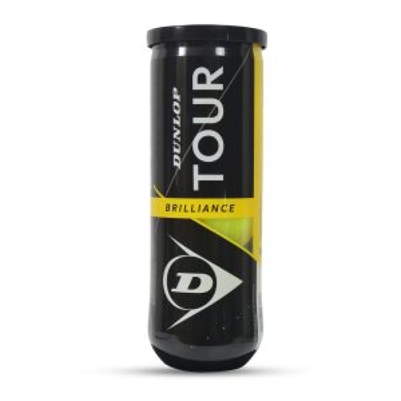 DUNLOP Tour Brilliance Tennis Ball Can (3 Balls)