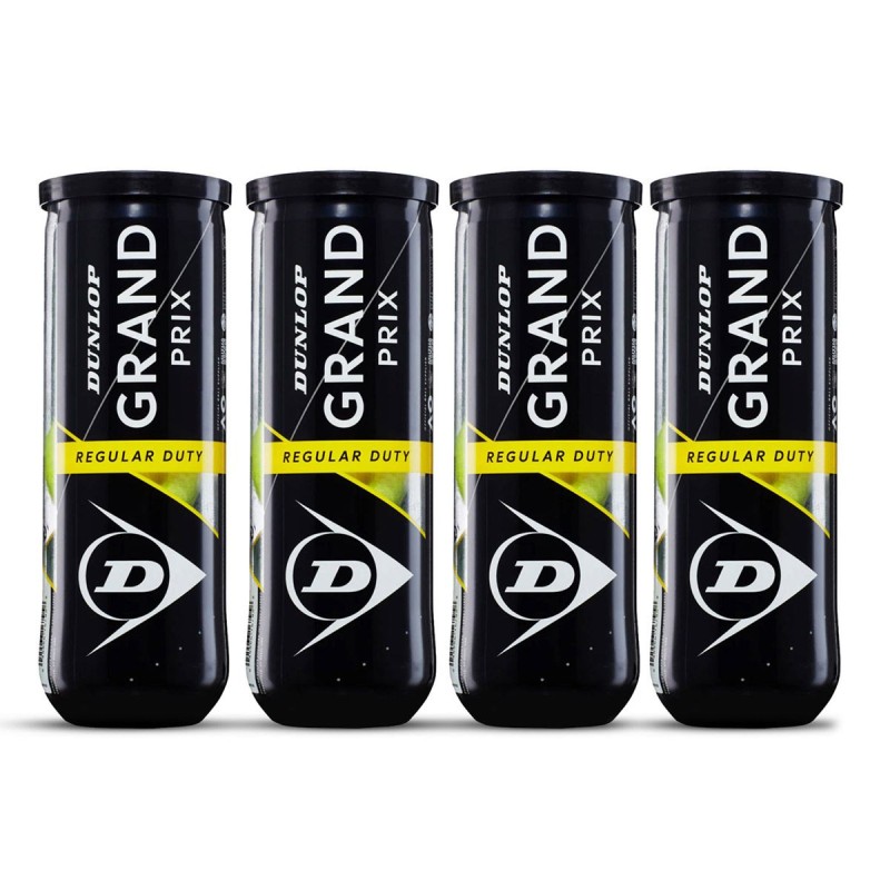 DUNLOP Grand Prix Tennis Balls Dozen (12 Balls)