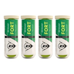 DUNLOP Fort All Court Tennis Ball (12 Balls)